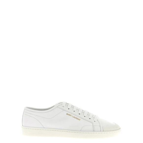 Saint Laurent Other - Saint Laurent White Calfskin Low Top Men's Sneakers